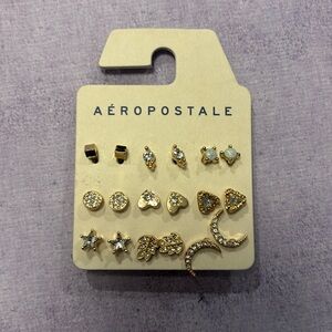 Aeropostale earring set, featuring 14 pairs